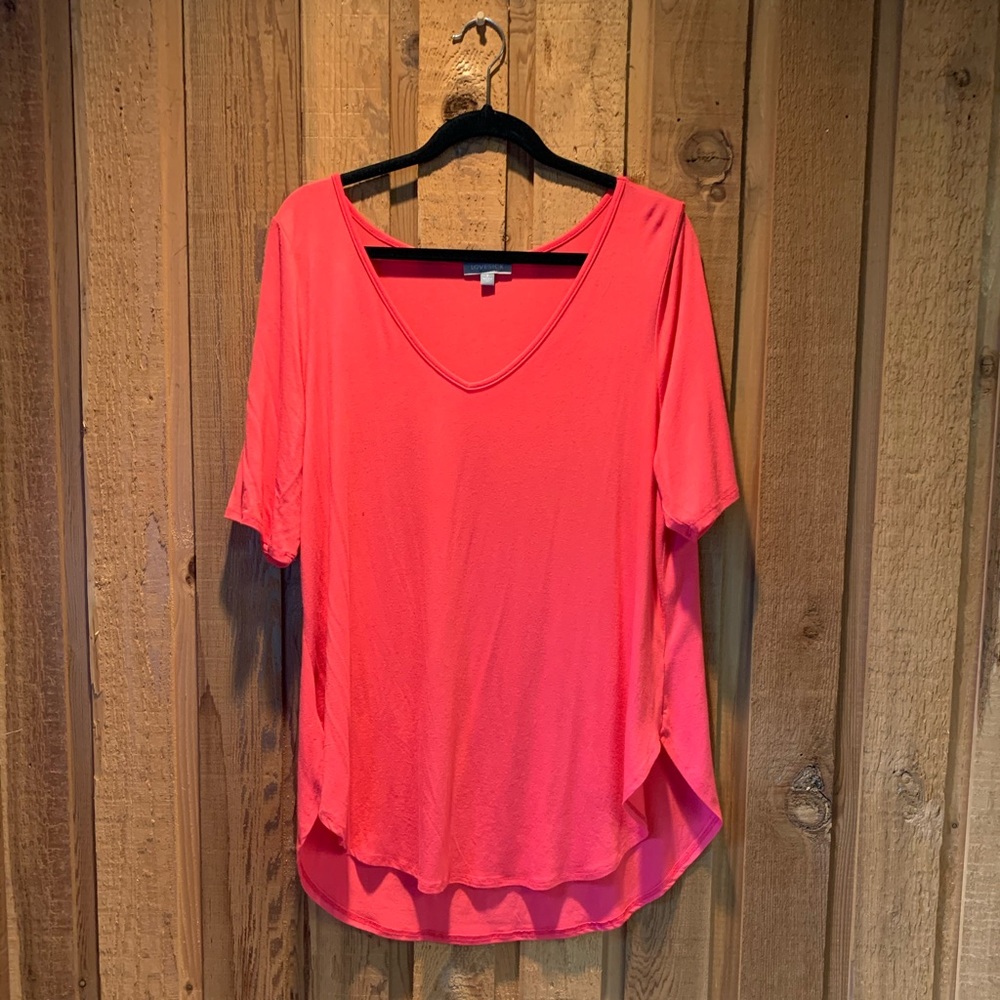 Lovesick V Neck Tunic Plus Size
